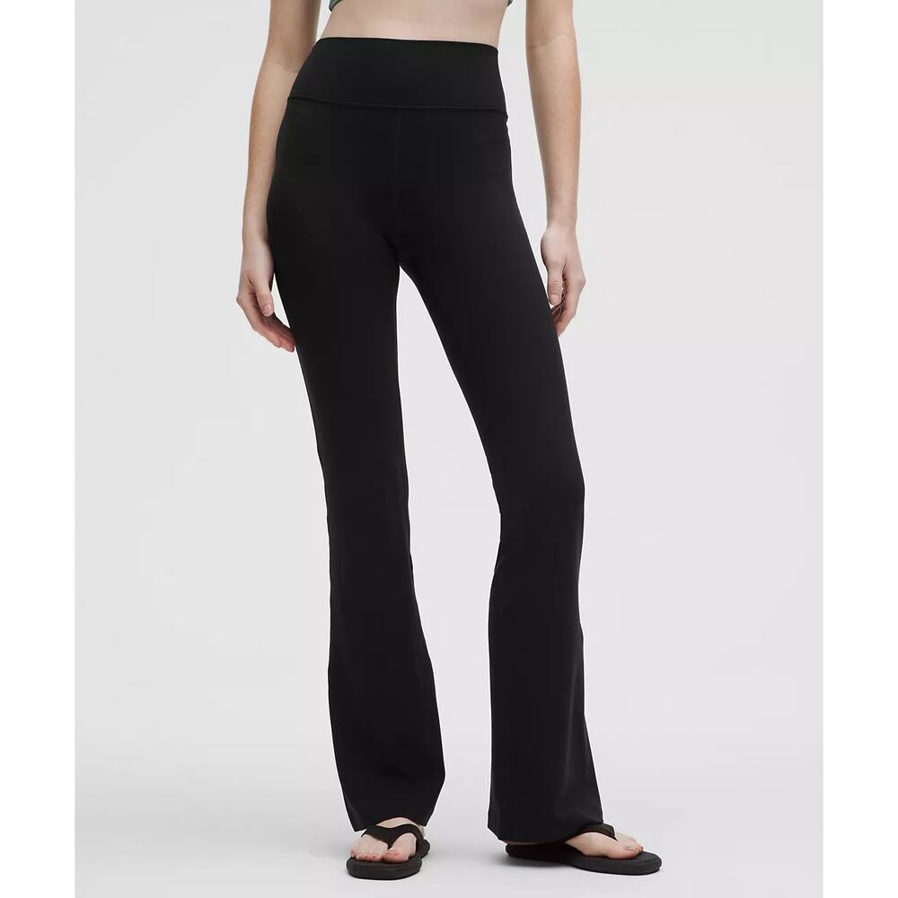New LULULEMON Groove Super-High-Rise Flare Nulu Pant Sz 4 - Picture 7 of 12
